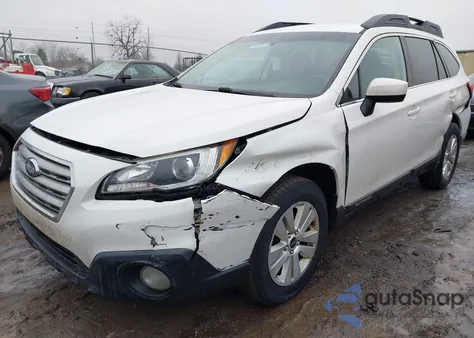 2016 Subaru Outback 2.5I Premium z USA, uszkodzony, nr VIN 4S4BSBCC8G3300135
